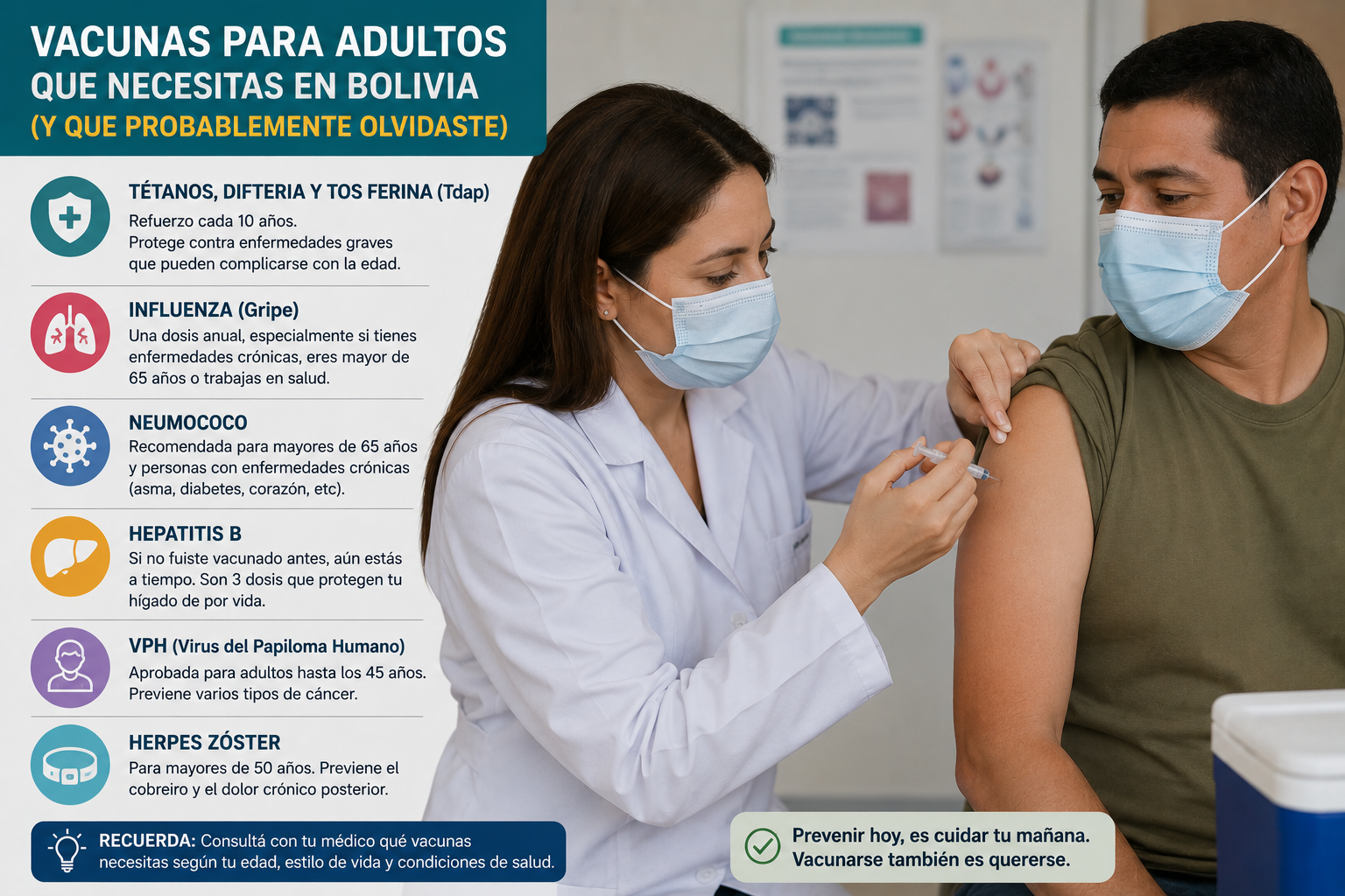 Vacunas adultos Bolivia